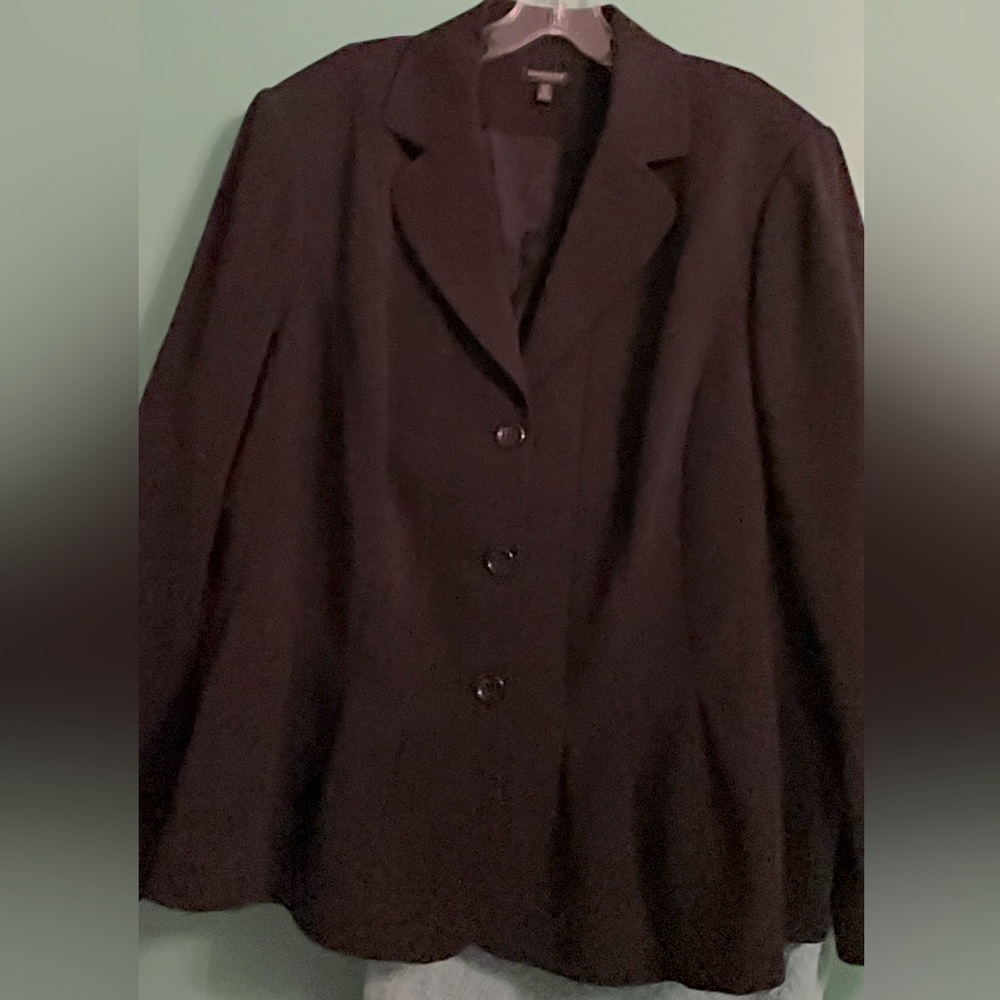 Madison Woman Vintage Black Blazer Jacket - Picture 9 of 13